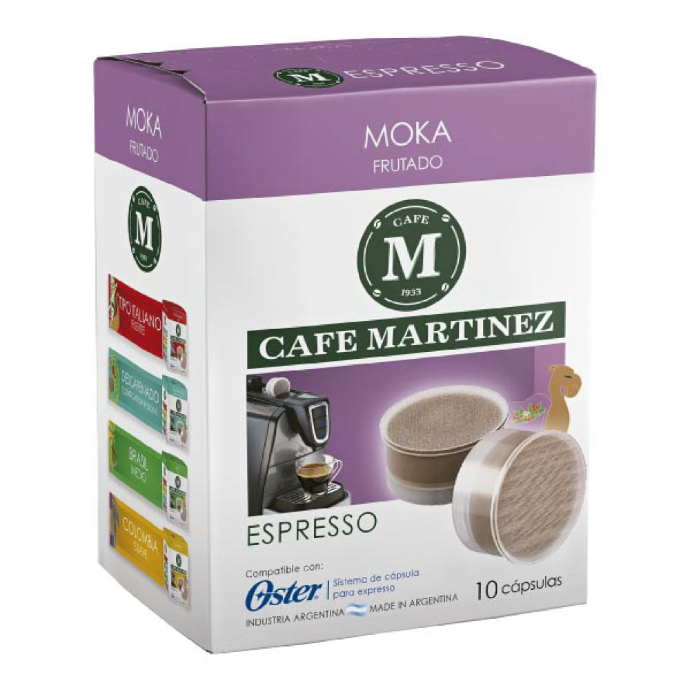 Cápsulas LUNGO compatibles con Dolce Gusto - Café Martínez