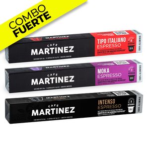 Combo Fuerte cápsulas compatibles con máquinas NESPRESSO ® *