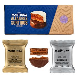 Caja alfajores surtidos x6