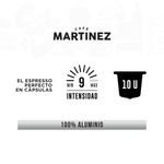 Cápsulas 1933 Intenso Lungo x10u - Café Martínez