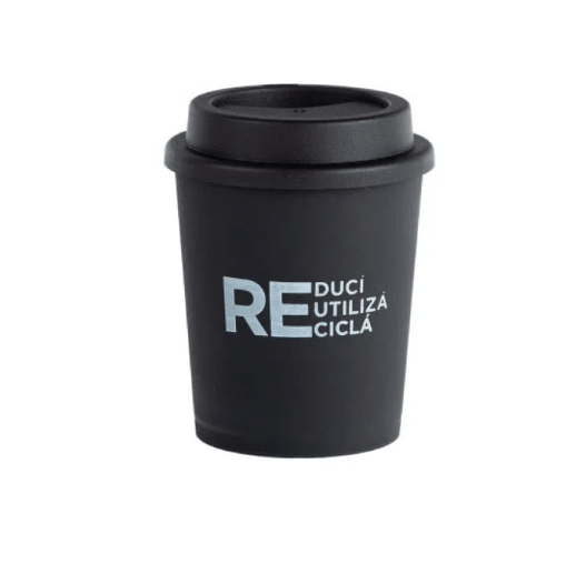 Vaso Térmico Reutilizable NEGRO Café Martínez 250cc - Café Martínez