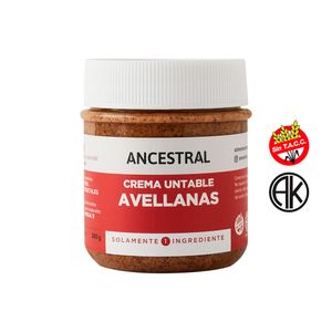 Crema Untable Ancestral Avellanas x 200 gr