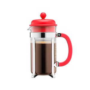 Cafetera Bodum Prensa Francesa Caffettiera 3 pcs roja