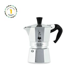 Cafetera Moka Italiana Bialetti Clásica Express 1 Taza