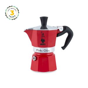 Cafetera Moka Italiana Express ROJA Bialetti 3 Tazas