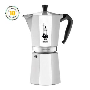 Cafetera Moka Italiana Bialetti Clásica Express 18 Tazas