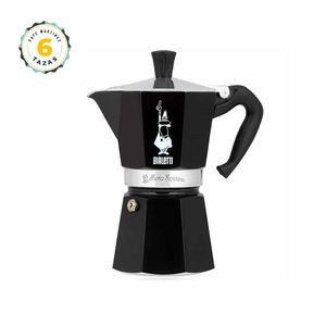Cafetera Moka Italiana Express NEGRA Bialetti 6 Tazas