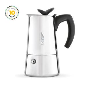 Cafetera Acero Inoxidable Musa Bialetti 10 Tazas 1L