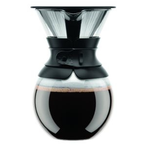 Cafetera Bodum de Filtro PourOver Negra tipo Chemex 1L