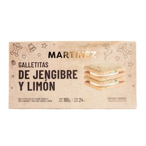 Galletas de Jengibre y Limón x 6