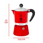 CafeteraBialetti_RainbowRoja6T_Medidas