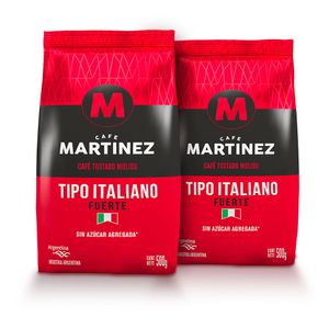 Combo Café Molido Tipo Italiano 500g x2 packs