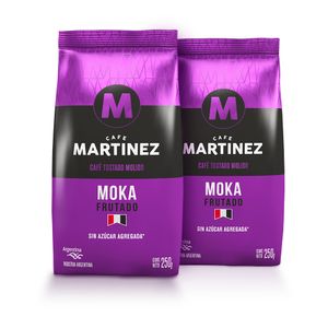 Combo Café Molido Moka 250g x2 packs