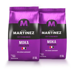 Combo Café Molido Moka 500g x2 packs