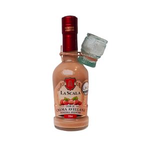 Licor La Scala sabor Avellana x250ml con vasito de Regalo