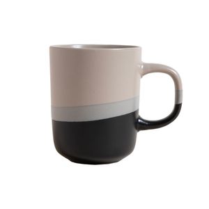 Mug Gris y Negro 366 ml