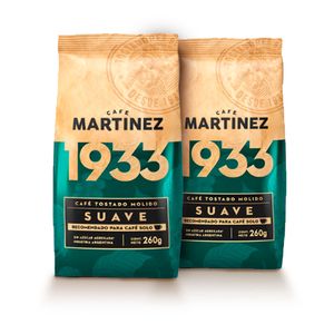 Combo Café Molido Suave 260g x2 packs