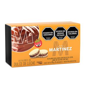 Alfajores de dulce de leche SIN TACC x 5u