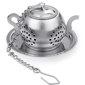 Infusor De Te Con Forma De Tetera Acero Inoxidable