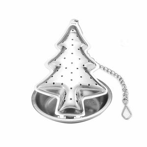 Infusor De Té Con Forma De Arbolito Acero Inoxidable