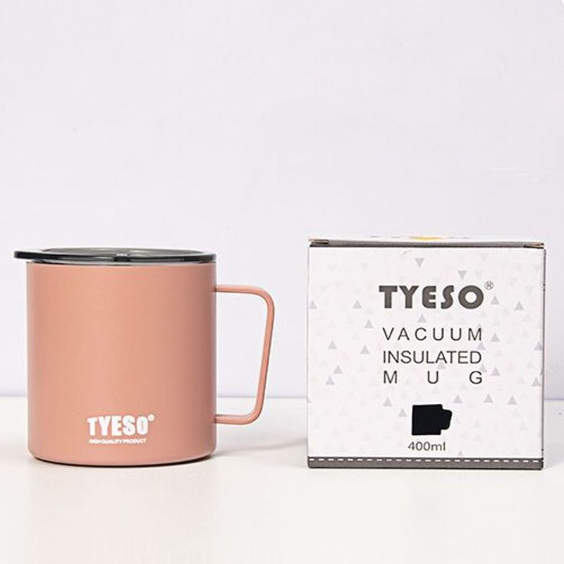 Taza Térmica Tyeso rosa 400ml - Café Martínez