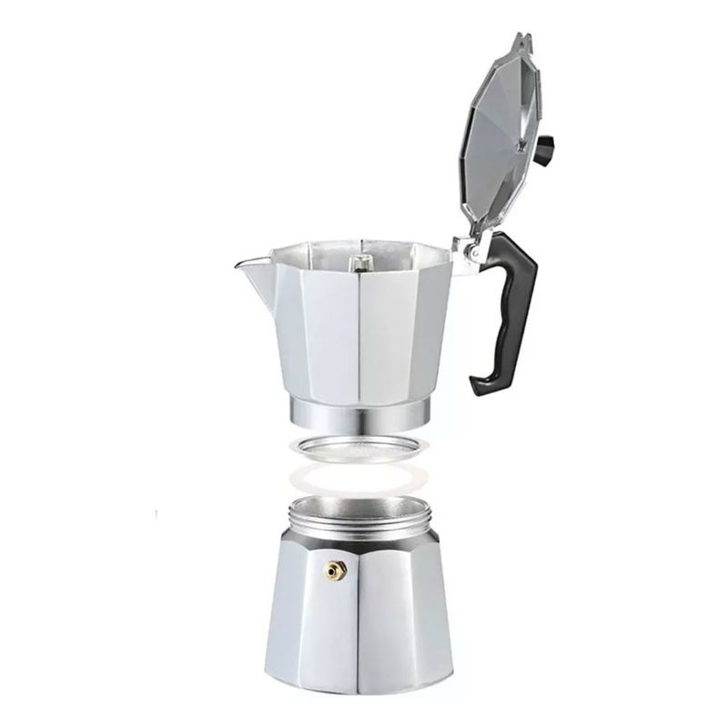 Cafetera Italiana Moka Hudson 6 Tazas