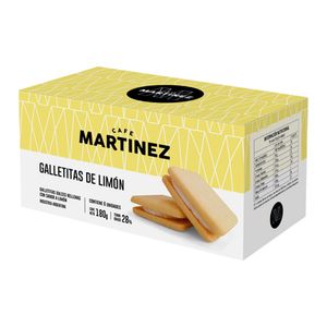 Caja de Galletas rellenas de limón x 6 un