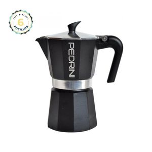 Cafetera Moka Pedrini Aroma Negra 6 Pocillos