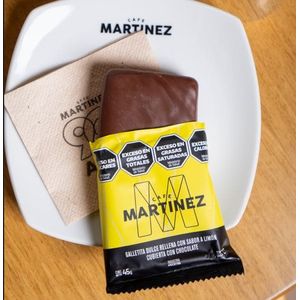 galleta rellena de limon cubierta con chocolate x 1u