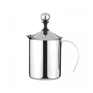 ESPUMADOR PARA LECHE DE ACERO INOXIDABLE 400 ML